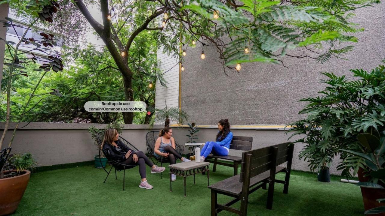 דירות מקסיקו סיטי Casa Carmelia La Condesa מראה חיצוני תמונה